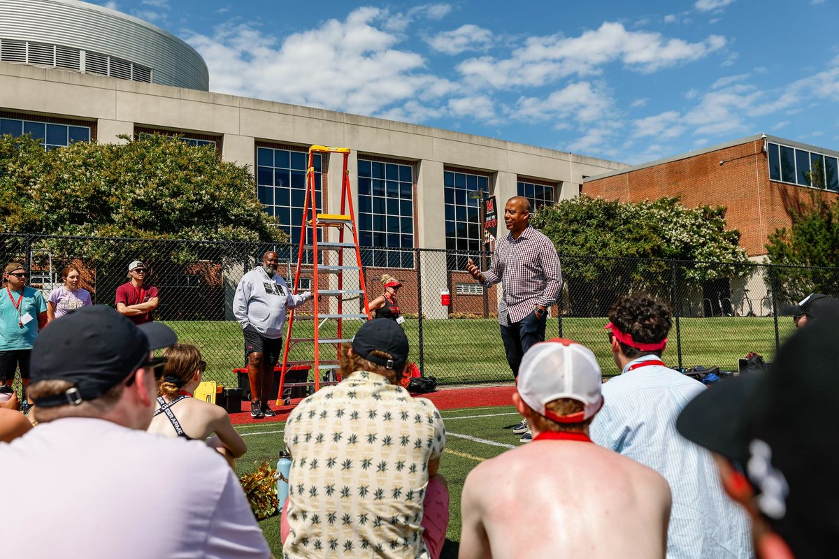 Great morning with our <a href="/MightySoundofMD/">Mighty Sound of Maryland</a>! I love the passion and pride they have for <a href="/umterps/">Maryland Terrapins</a> and <a href="/TerpsFootball/">Maryland Football</a>! Thanks for all the support and can’t wait to watch you perform all season! #OneMaryland