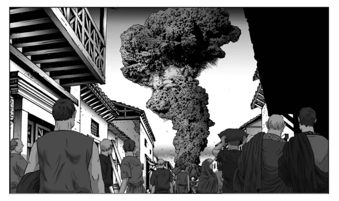 本日8月24日はかつて #ポンペイ最後の日 と呼ばれていた日、すなわちAD79年にヴェスヴィウス火山が噴火した日とされてきました。後代の写本による小プリニウスの記述にそう記されていたからです。しかし近年の考古学的な成果により現在では噴火は10月だったとの説が有力になっています。 