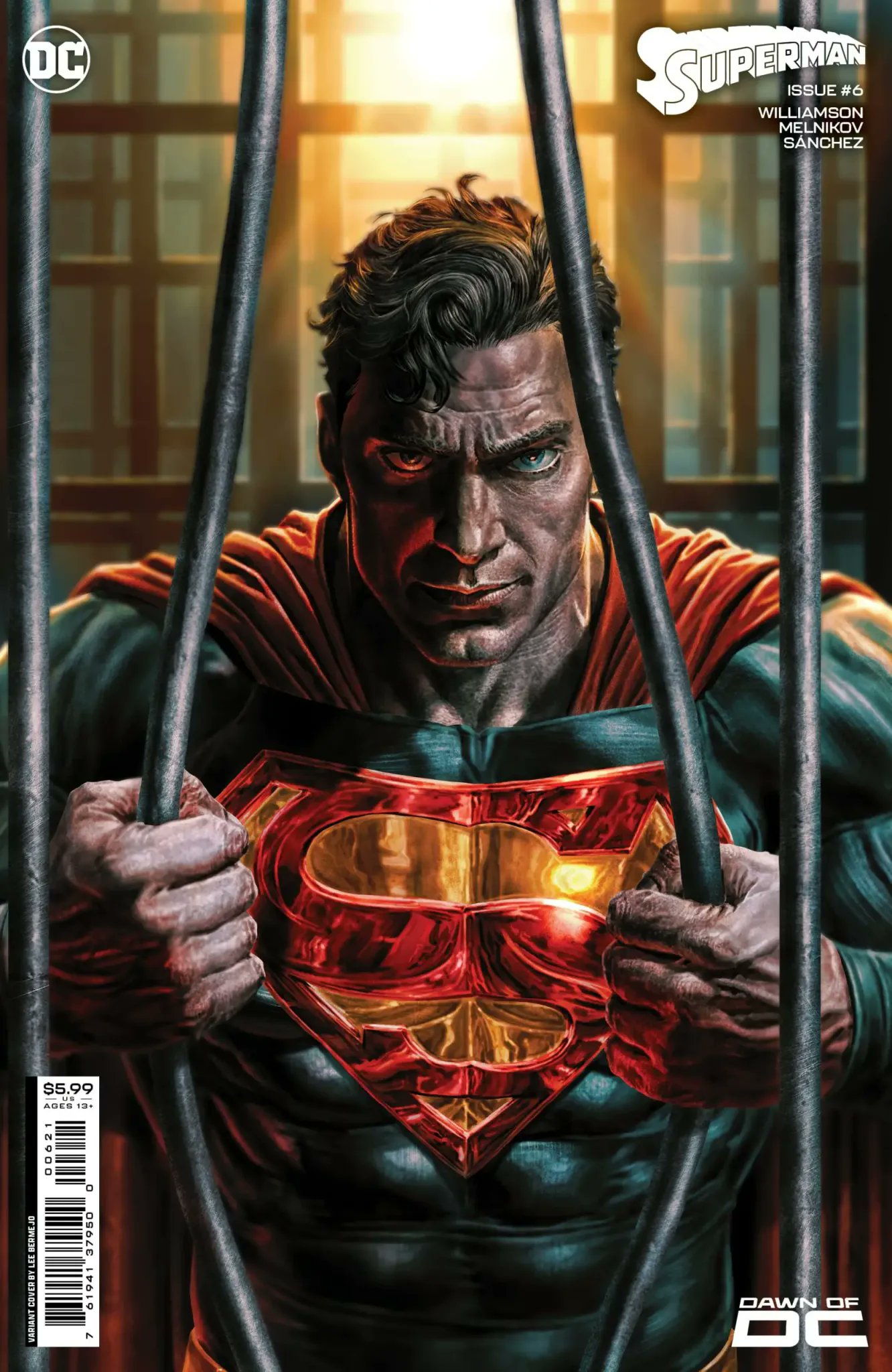 Lee bermejo 2024 superman action figure