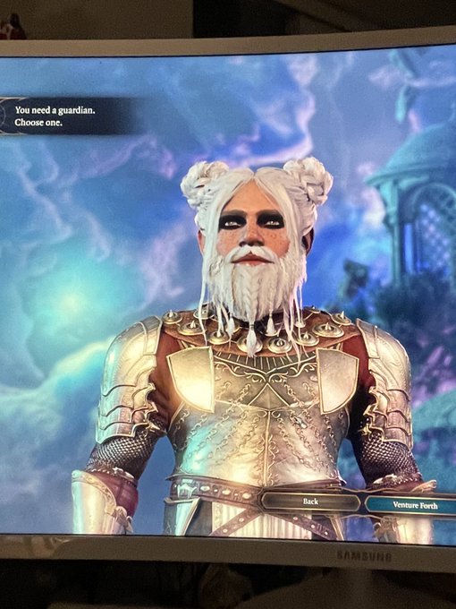 i accidentally made my guardian Jacobim Mugatu https://t.co/BYkxr16Ovg<a href="/tag/sabotencon"class="tags"><span>#sabotencon</span></a>