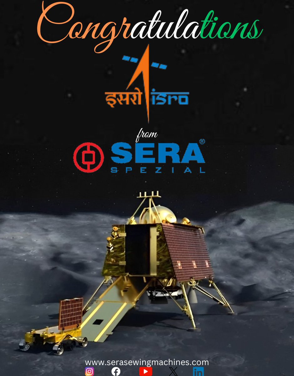 serasewing's tweet image. "India's Triumph: Touching the Moon and Beyond 🌕🚀 Congratulations to ISRO and India for a historic lunar landing achievement! 🇮🇳🌠 #ProudMoment #ISRO #LunarSuccess #IndiaOnTheMoon" #sera
