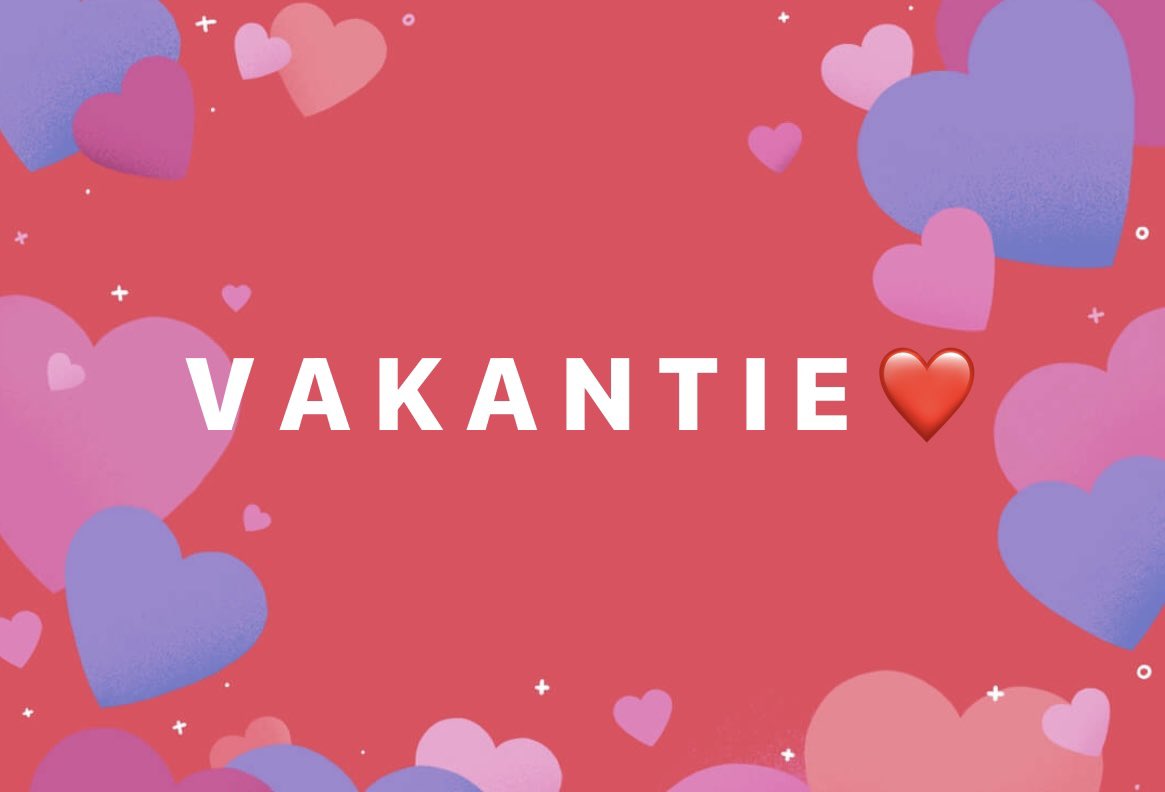 Vandaag de laatste dag gewerkt voor de vakantie… Nu lekker genieten van bijna 4 weken vrij, zo heerlijk! 🤗…