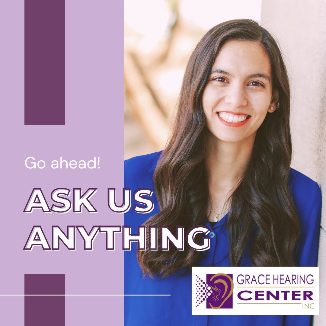 Do you have any burning questions for us at Grace Hearing Center? From how to become a patient, where do our hearing aids come from, or maybe something about how hearing works? We would love to hear your questions. #QuestionTime #WeAnswerQuestions #GraceHearingCenter #Nonprofit