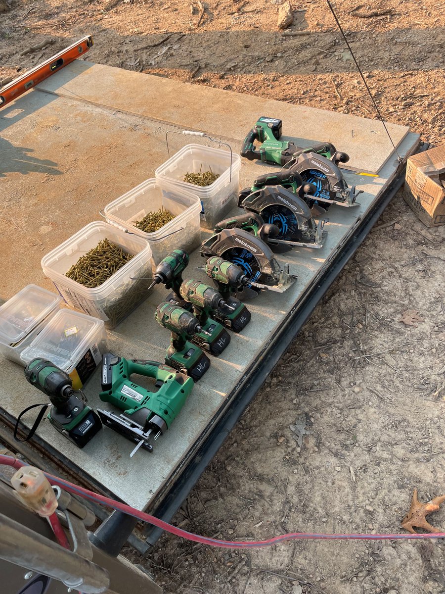 MetaboHPT's tweet photo. Built for Professionals๐ช Demand power tools that work as hard as you do on ANY application. Rely on Metabo HPT!
๐ธ : Heartland Construction
#MetaboHPT #GreenMeansGO #MultiVolt #Tools #Tool #Pro #ProTools #PowerTools #GOGreen #ToolCollection #ToolsOfTheTrade https://t.co/awEbOPVua8