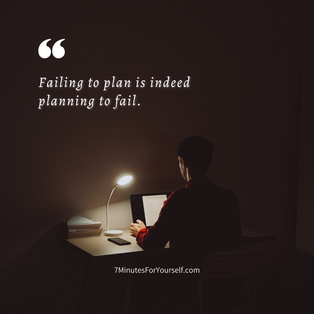 7GoodMinutes's tweet photo. #PlanToSucceed📝🏆
#FailureWithoutPlanning🚫📋 https://t.co/0msXECTsxW