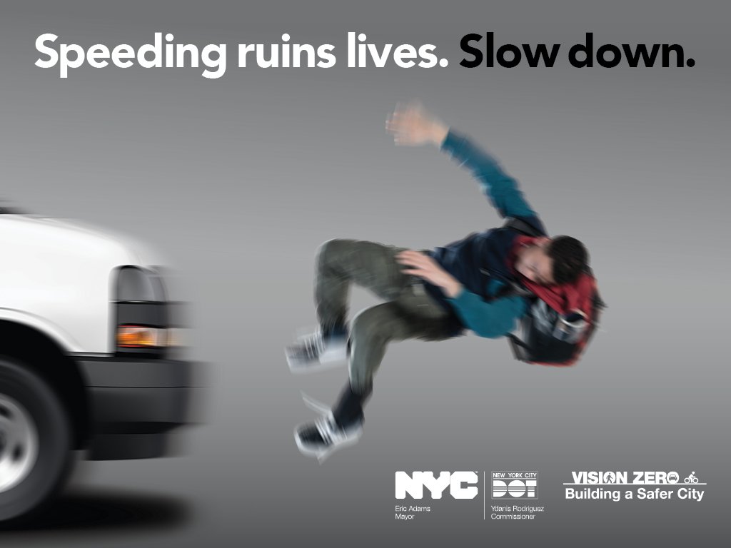 #Drive25 and always watch for pedestrians, cyclists, and motorcyclists. #VisionZero