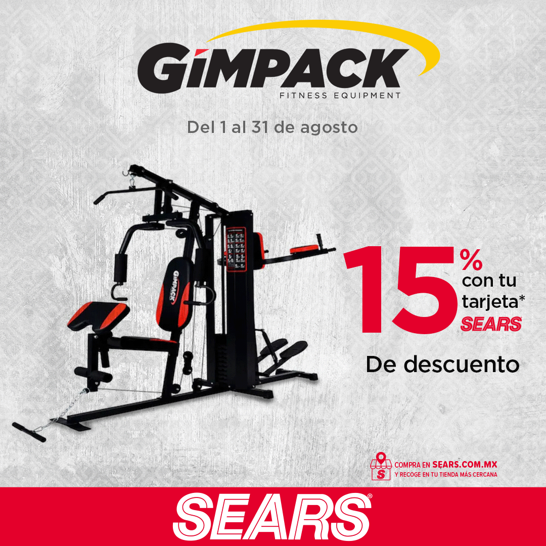searsmexico's tweet photo. Agrega este gimnasio #Gimpack a tu vida y ten entrenamientos más completos. 🏋👉 https://t.co/J29iYAbYQW
Comunícate con un asesor de WhatsApp si te interesa esta promoción: https://t.co/h2he8OQ35d
*Consulta las bases aquí: https://t.co/xg9QAtw9kh https://t.co/BjH8ipyvDF