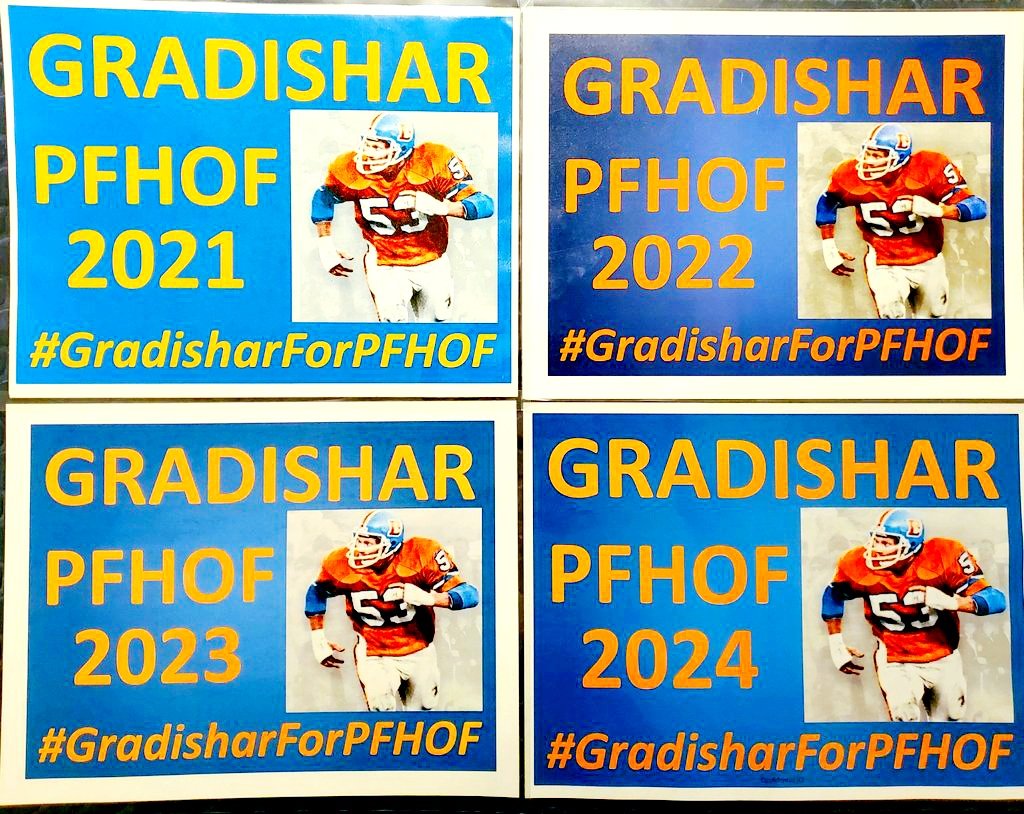 ronNcaphill's tweet photo. Much gratitude to @ThomasHallNFL and @MileHighHuddle for unwavering support of the #GradisharForPFHOF journey.
Together, we raised awareness of Randy #Gradishar's great career - #PFHOF Seniors selectors also did.
We did it!
PS Check out Thomas' #LegendsOfMileHigh every Friday. https://t.co/C8KC2NPFFo