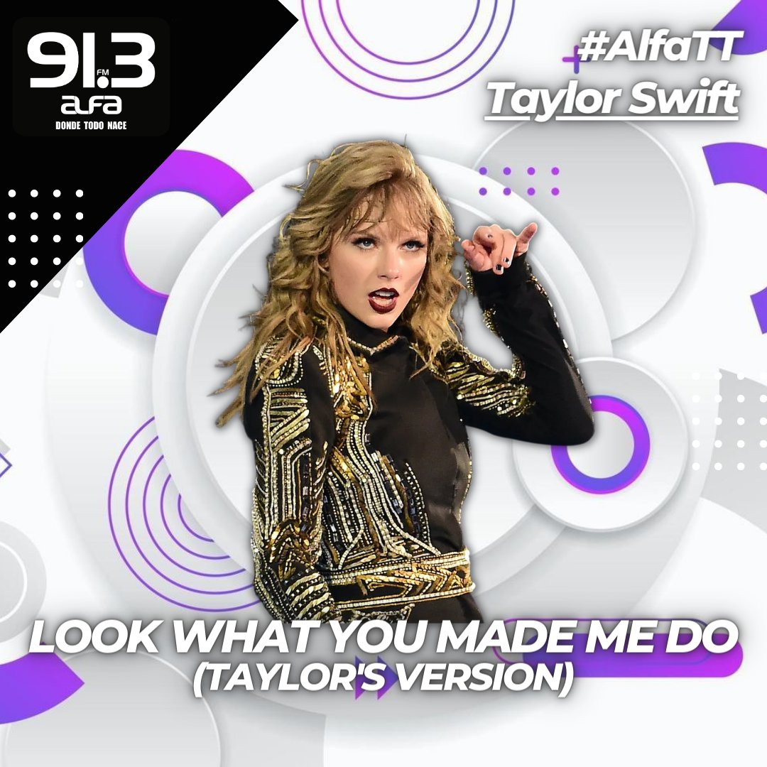 alfa913fm's tweet image. #AlfaTT 🔥

#LookWhatYouMadeMeDo (Taylor&apos;s Version) de #TaylorSwift se utilizó en el tráiler de la nueva serie #WILDERNESS.

¿Será esta una señal de que muy pronto tendremos de igual manera #REPUTATION (Taylor&apos;s Version)? 👀

#DondeTodoNace 📻