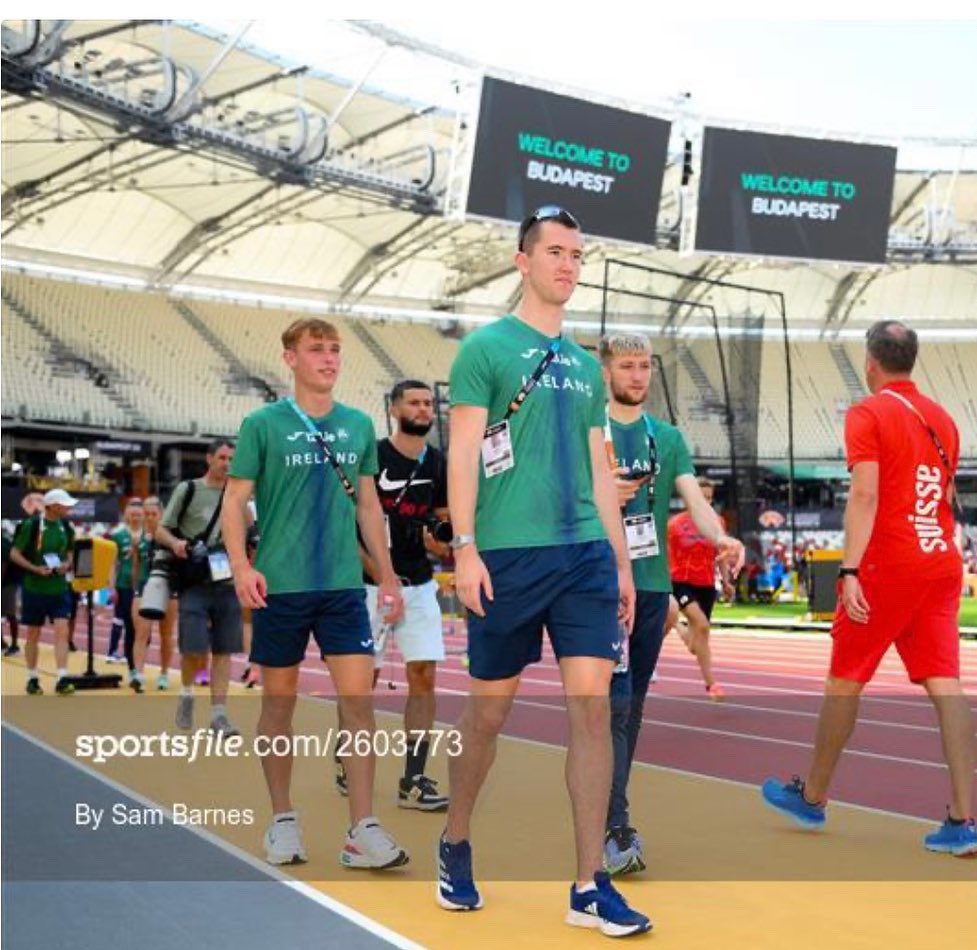 BAAC_NI's tweet photo. lt's been a wonderful end of season for Callum Baird, going to the World Athletics in Budapest as part of the Irish Mixed 4×400m Relay Team.

https://t.co/sacpGosrY1

#proudclub 💚🖤 https://t.co/kEao4FrhMw