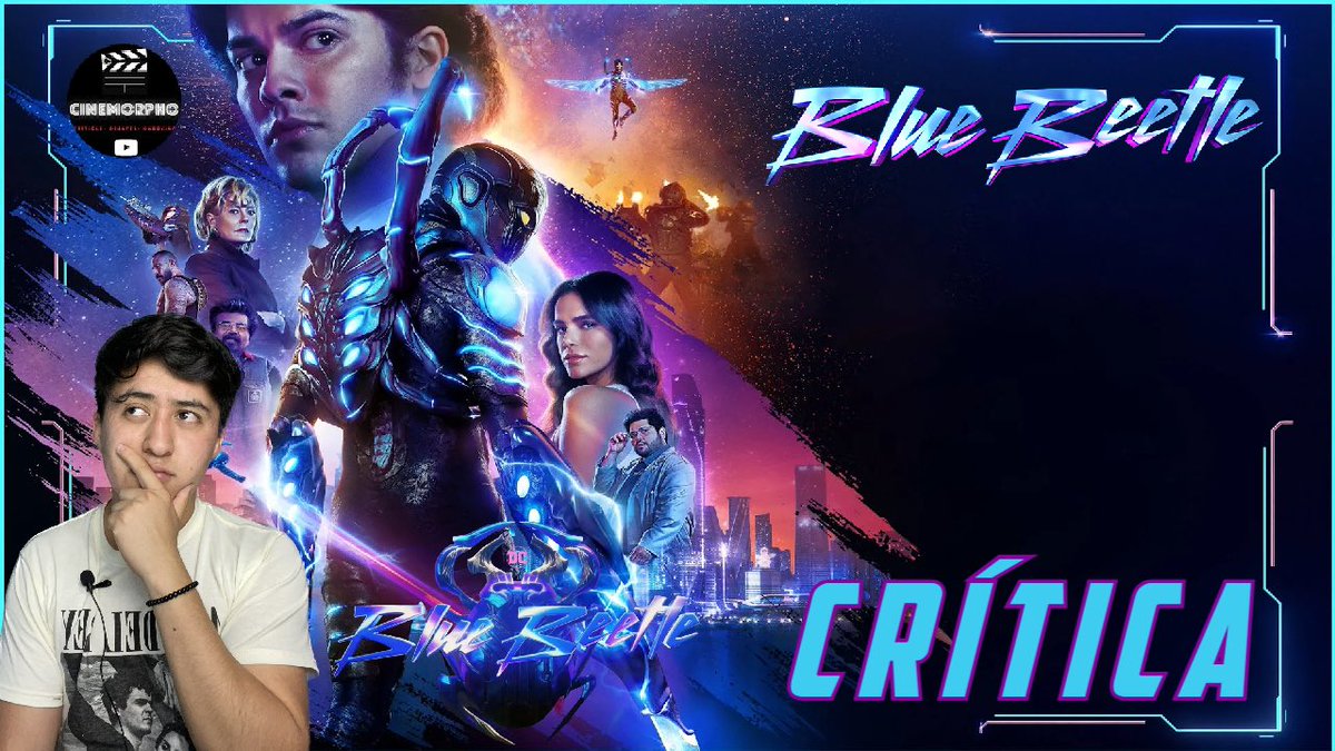 🎬NUEVO VIDEO🎬
Aquí mi crítica después de unos días de estreno, de #BlueBeetle película dirigida por #Angelmanuelsoto y protagonizada por #Xolomaridueña #Susansarandon #adrianabarraza #DamianAlcazar y #Brunamarquezine 😉🍿👇🏻

👉🏻 youtu.be/6TiD_3lA_jI?si…👈🏻