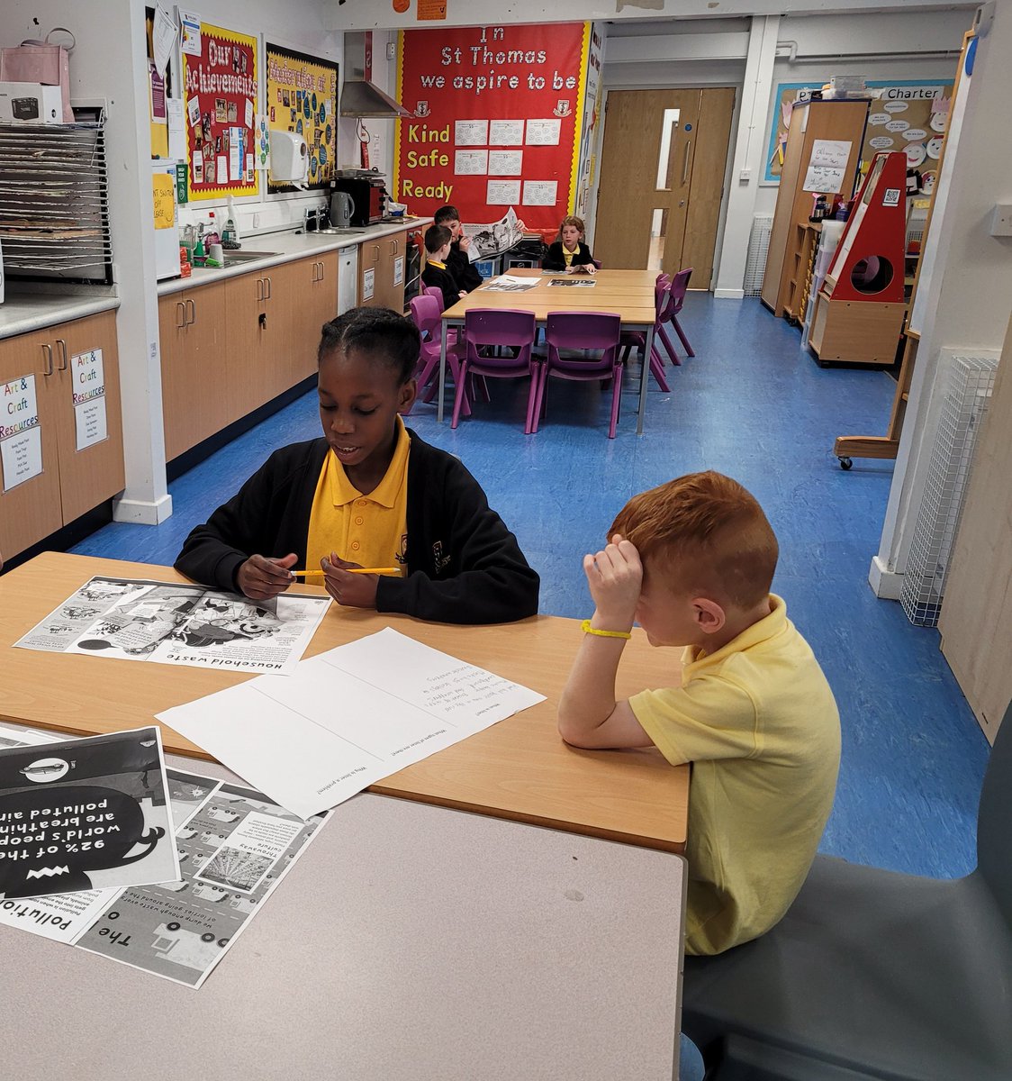 wlStThomas's tweet image. Our first IDL afternoon working on our topic, 'Keep Addiewell Tidy'. Today we were brainstorming what we know about litter and why we think it's a problem.  We have lot's of ideas for this topic. Watch this space! #UNCRCarticle12 #UNCRCarticle29