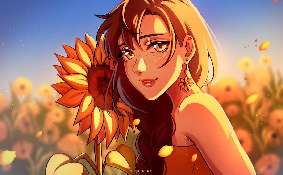 More summer vibes! 🌻🌻🌻
#summerart #sunflowers