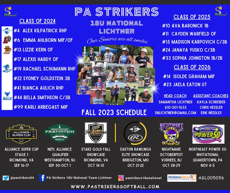 Vanquish Fastpitch 18u Lichtner tweet media