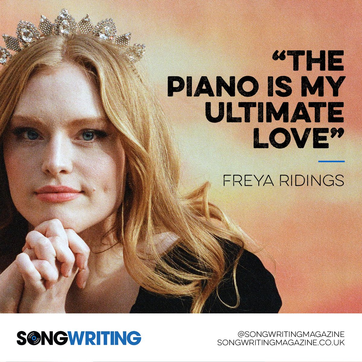 SongwritingMag's tweet image. "I’m so in awe of the piano as an instrument...The piano is my ultimate love."  — @freyaridings

The singer, songwriter and pianist lifts the lid on new album 'Blood Orange' in our latest issue... steadyhq.com/en/songwriting…

#freyaridings #bloodorange #piano #songwriting #songwriter