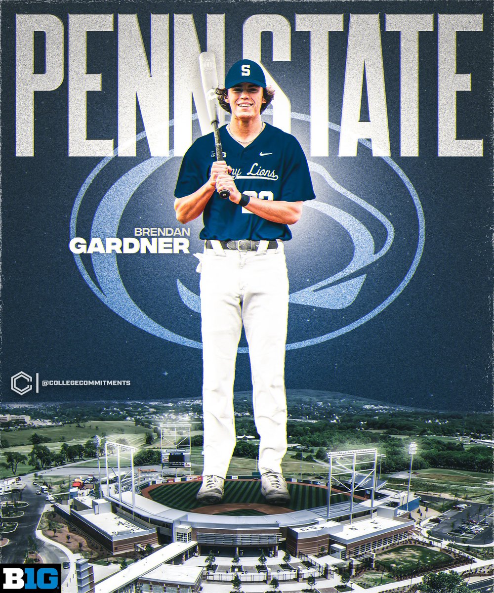 Couldn’t be more excited to announce my commitment to Penn State! I want to thank my parents and coaches for helping me get to this point. Special thank you to Coach Vigilio and everyone at Baseball U for believing in me. Ready to get after it in Happy Valley! #WeAre #Ufam