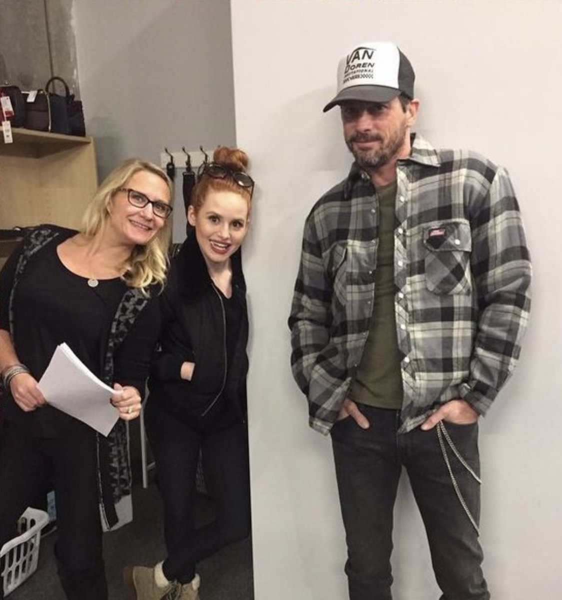 ulrichupdates's tweet photo. New/Old photo of Skeet Ulrich on the set of #Riverdale. https://t.co/57m5V8AIYB