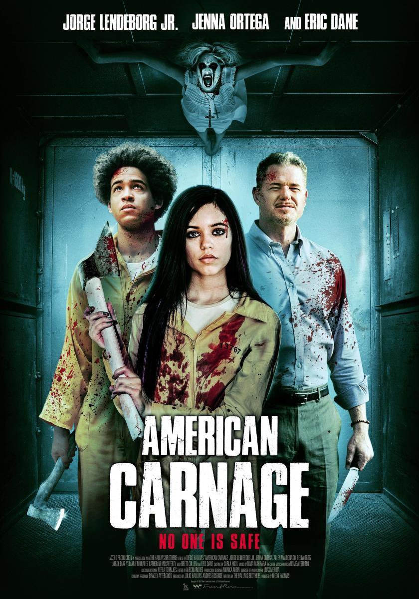 Y ahora…. Toca algo de risa y terror. #AmericanCarnage 
#PesadillaAmericana 🍿🎥🎬🎞️