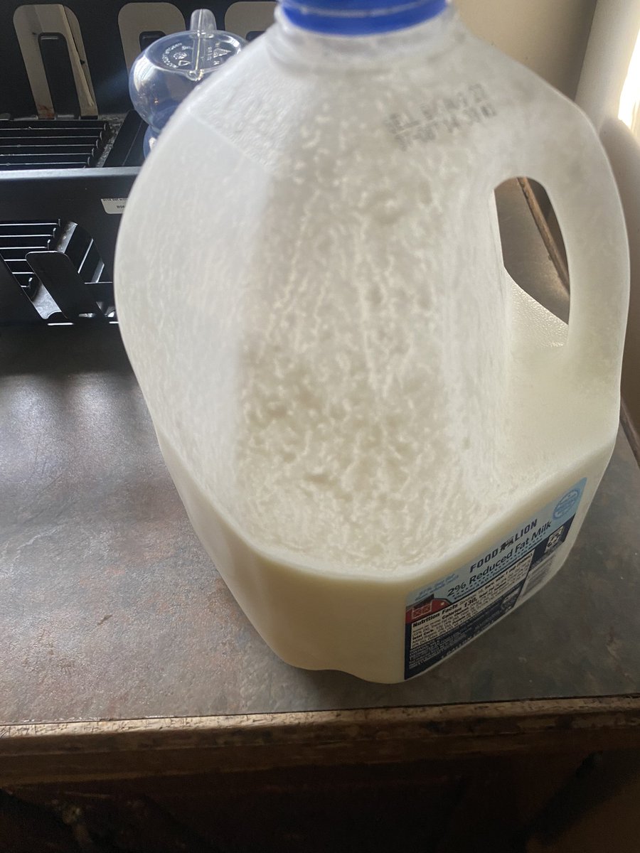 Wtf_nation's tweet photo. Milk at @FoodLion is spoiling faster than I can blink ! https://t.co/t37vLc03if