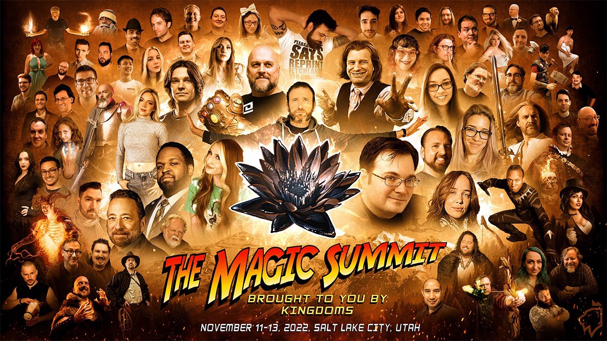 NinjaNerdcraft's tweet photo. It was great seeing everyone last year! (Check out this recap video I made) Hopefully see you all again at the Summit this year!
https://t.co/r4RcFlLQBu

@themagicsummit @TolarianCollege @ReidDuke @goberthicks @VoxyTwitch @BrandSanderson @howardlyonart @tabletopjocks @kingdoms_tv https://t.co/8GkhyZd2I5