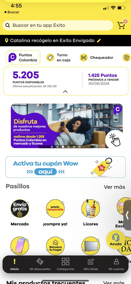 CaTaLiNaRm's tweet photo. @almacenesexito Amo este concurso 🤩⭐️ https://t.co/wE92tvlxdU