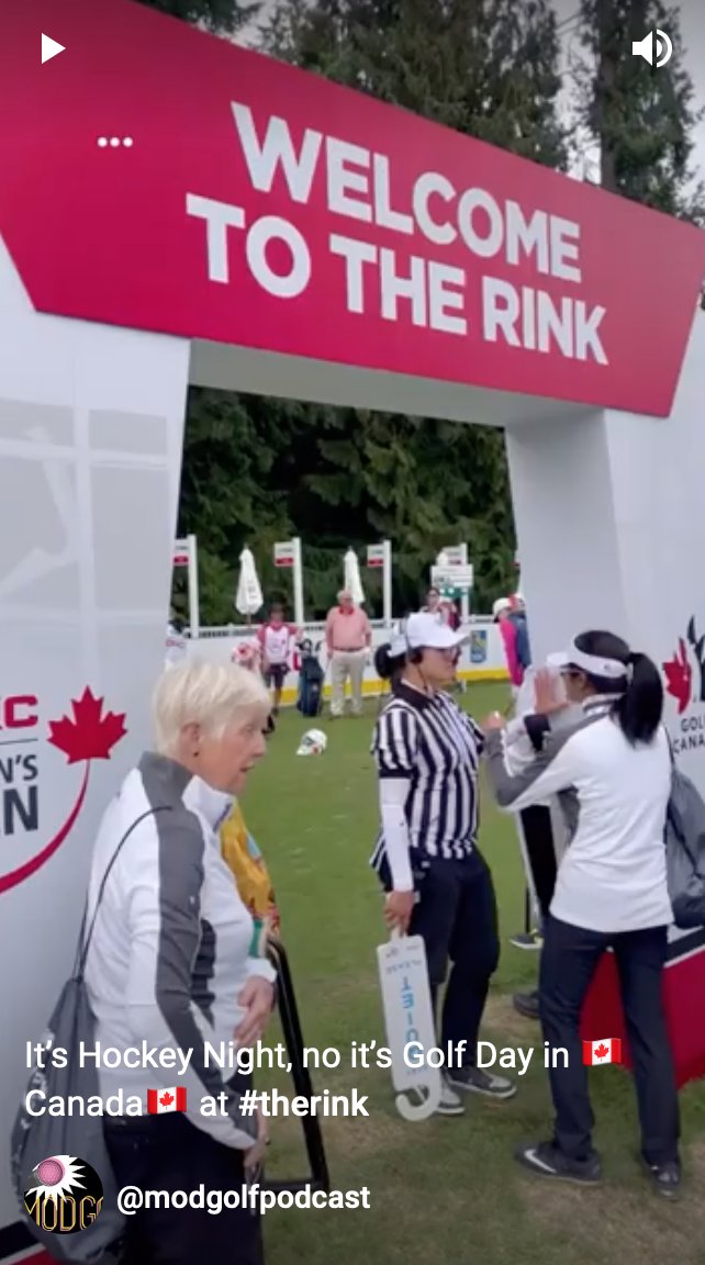 It’s Hockey Night, no it’s Golf Day in 🇨🇦Canada🇨🇦! Checking out #therink at The @cpkcwomensopen Par 3 17th in #Vancouver. Nice shot Paula Creamer!

click to watch 👇 youtube.com/shorts/FNAbv9w…

@LPGA @GolfCanada  @bc_golfer @CoachShayain @ColinWeston01 @KrisJonasson @ShaughnessyGolf