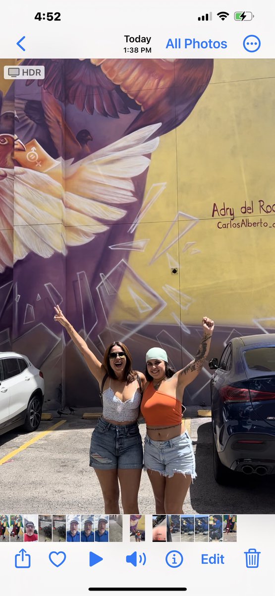rwr8661's tweet photo. So glad this mother/daughter duo had a great time on their Mural Tour!! #onemarketsquaregarage #visithouston #joyridetours #murals #streetart #brewery #beer #astros #downtownfun #houston #texans #cityfun #spacecitybirria #galveston #parksideresidence https://t.co/GKxOSZB9i2