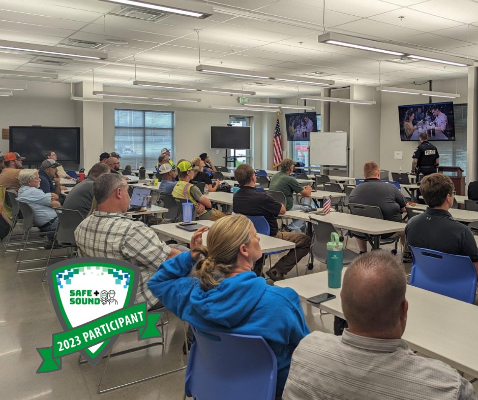 The Town of Windsor was proud to participate in OSHA’s Safe + Sound Week 2023! Over the work week, staff had opportunities to learn more about workplace safety and  by taking classes about hazard awareness, supporting mental health and more. #SafeAndSoundAtWork