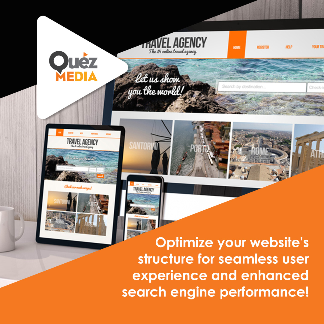 QuezMedia's tweet image. Improve your website&apos;s visibility and credibility with a well-structured and optimized site architecture. Our experts will ensure smooth navigation for users and search engines. 

#SiteArchitecture #UserExperience #SEOOptimization