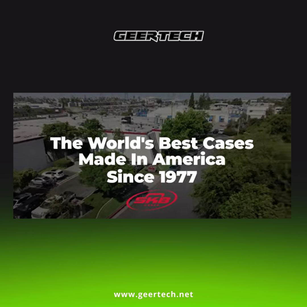 GeerTech's tweet image. Discover the craftsmanship behind @SKBCases—handmade in Orange, CA, since 1977. Quality you can trust. Contact your #GeerTech Reps for info. 

ow.ly/Rl0c50PB41B

#SKBCases #MadeinAmerica
