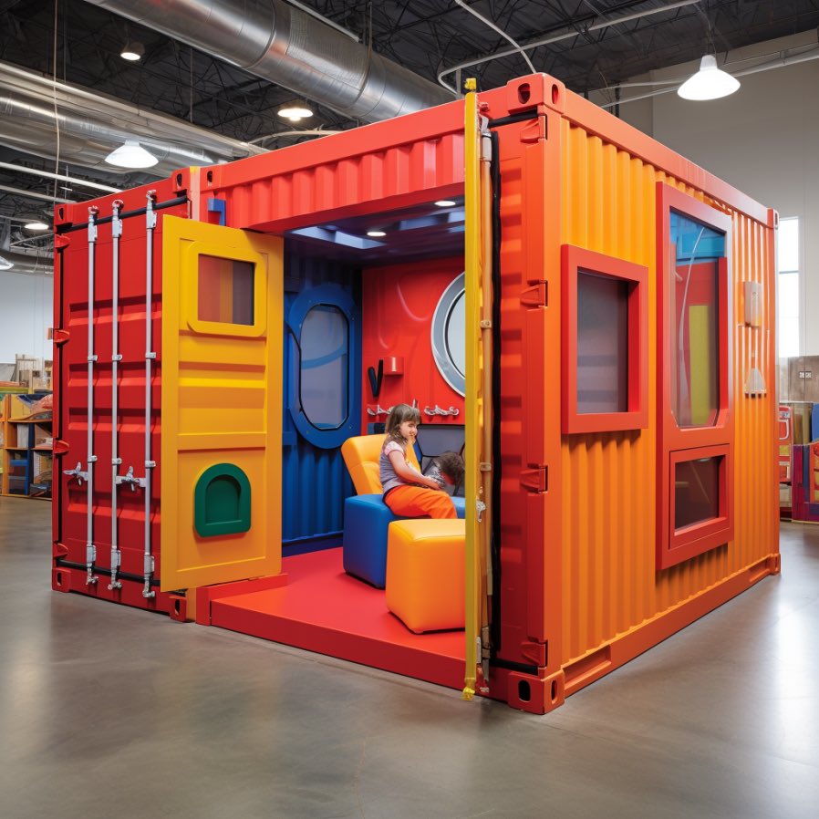 guesscreative's tweet photo. I haven’t been able to stop thinking about creating Modular 10’ x 8’ interactive and engaging youth spaces for local schools and parks. The younger generations need to be stimulated through movement, love, vibrant environments, exploration and curiosity.
Here are some ideas https://t.co/yeV813Znu8