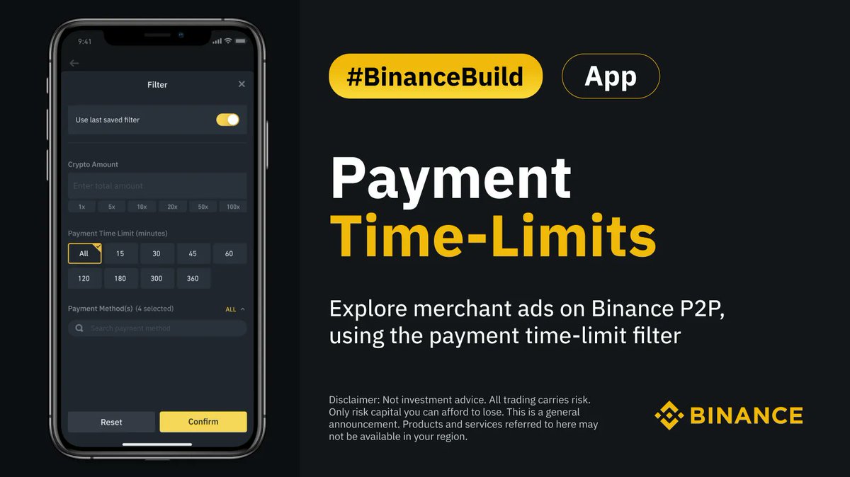 Binance tweet media