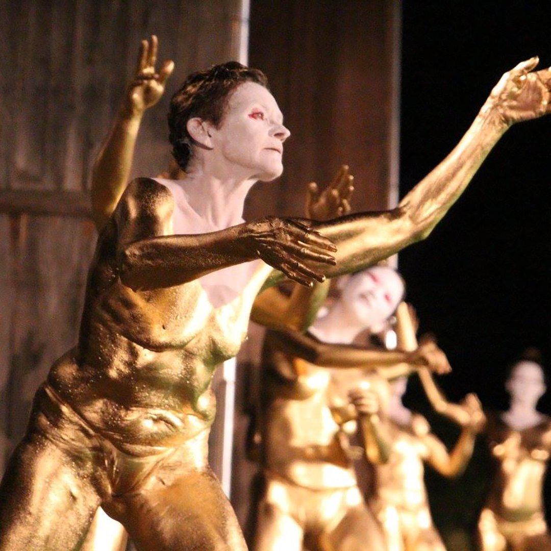 Earlier this month, Kokoro Dance Directors Barbara Bourget and Jay Hirabayashi completed Dairakudakan's 2023 Summer Intensive in Japan! 

Photo of Barbara Bourget performing at the 2016 Dairakudakan Summer Intensive.