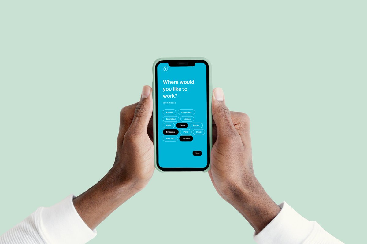 getsayyo's tweet photo. It’s easy peasy no matter where you are and you’re looking for — top roles at exciting companies are soon only a swipe away. 🫰🏽🐬

Sound delish? We know ⛽️🦄

So you better keep them thumbs ready and to swipe away your dream gig. We’ll definitely send in celebratory bouquet. 💐🔥 https://t.co/bxWatAfAM5