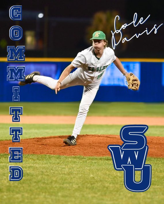 I would like to announce that I will be continuing my athletic and academic career at Southern Wesleyan University. I want to thank my family, friends, and coaches for getting me where I am today. Thank you <a href="/MattRobSWU/">Matthew Robinson</a> for giving me this opportunity. Go warriors💙🤍!!