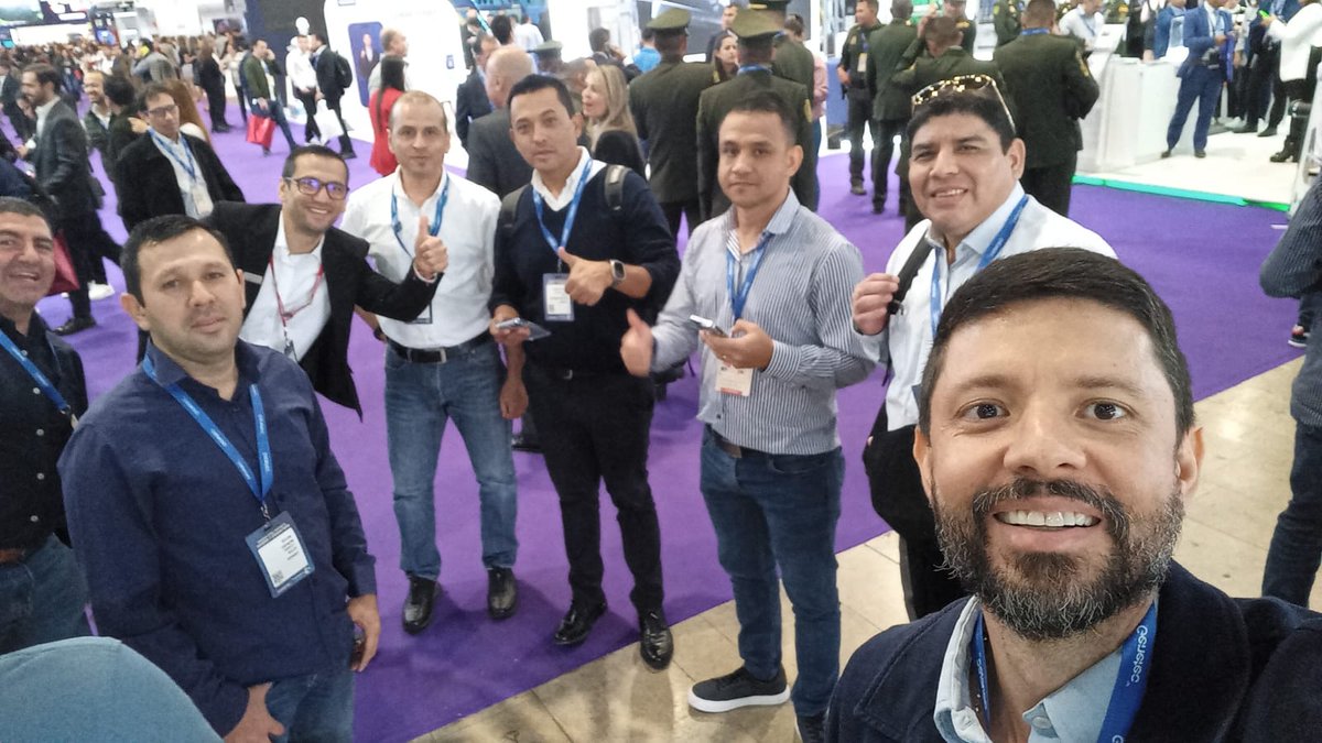 Spectra_Ing's tweet photo. "¡Brillando en la Feria Internacional de Seguridad ESS+ en Bogotá! 💼✨ Estuvimos presentes del 16 al 18 de agosto, demostrando nuestro compromiso con la seguridad y la innovación. Gracias a algunos de nuestros clientes por habernos acompañado. #seguridadelectronica #Tecnologia https://t.co/LZoqbfCvpE