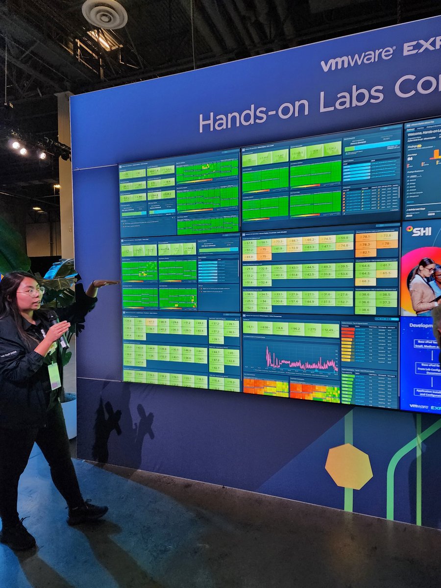 ithero's tweet photo. @VMwareHOL #VMwareExplore #VMwareExploreHOL

Dashboards everywhere! https://t.co/XWW7m1BRFe