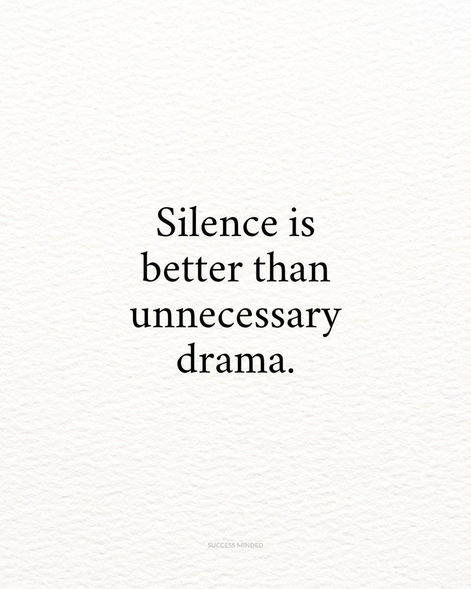 _SuccessMinded_'s tweet photo. silence is better https://t.co/XHVlsbzrHq