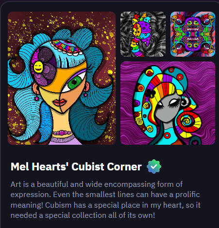 💗 Mel Hearts 💗 (Art Goddess) (@cohort_of_hope) on Twitter photo 👀 Are you ready?👀
I figured it was time to create a collection for JUST my #cubist pieces! 
@ArtOnAvax <a href="/avax/">Avalanche🔺</a> <a href="/AvaxWomen/">🔺AvaxWomen</a>  <a href="/BLiZzABLaZEe/">JohnnyBlaze🔺 bitcoin.avax</a> <a href="/mattxpalmieri/">Matt Palmieri🔺</a> <a href="/PhizComms/">Phiz</a> <a href="/jasonlchambers/">jasonchambersart</a>  <a href="/adri72/">Adriano C</a>  <a href="/FreaklandMamma/">FreakLand Mamma | Niloufar Kiarostami</a> <a href="/FinsUniverse/">FinsUniverse</a> 
#avax #art #artist 👀 Are you ready?👀
I figured it was time to create a collection for JUST my #cubist pieces! 
@ArtOnAvax <a href="/avax/">Avalanche🔺</a> <a href="/AvaxWomen/">🔺AvaxWomen</a>  <a href="/BLiZzABLaZEe/">JohnnyBlaze🔺 bitcoin.avax</a> <a href="/mattxpalmieri/">Matt Palmieri🔺</a> <a href="/PhizComms/">Phiz</a> <a href="/jasonlchambers/">jasonchambersart</a>  <a href="/adri72/">Adriano C</a>  <a href="/FreaklandMamma/">FreakLand Mamma | Niloufar Kiarostami</a> <a href="/FinsUniverse/">FinsUniverse</a> 
#avax #art #artist