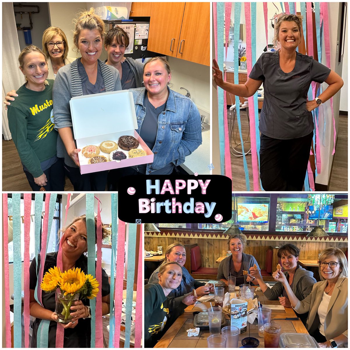 JaredDastrupDDS's tweet photo. #HappyBirthday Heather! We hope you enjoyed your special day. Join us in celebrating her 
🥳🎂
#DentalBirthday #DentalTeam 
#ColoradoSpringsDentist #ColoradoDentist #DDS #Dentist #COSpringsDentist #ColoradoSpringsLiving #ColoradoSprings #SoCoDentist #ColoradoSpringsSmallBusiness https://t.co/Qjxu6sAkE2