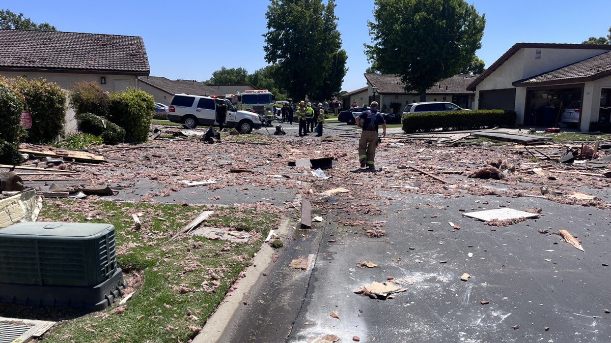 Multiple homes in a Santa Maria neighborhood were damaged in an explosion. 

It happened shortly after 12 p.m. in the area of Estes Dr. and Jackie Ln. Fire officials at the scene say the explosion appears to be the result of a gas leak.