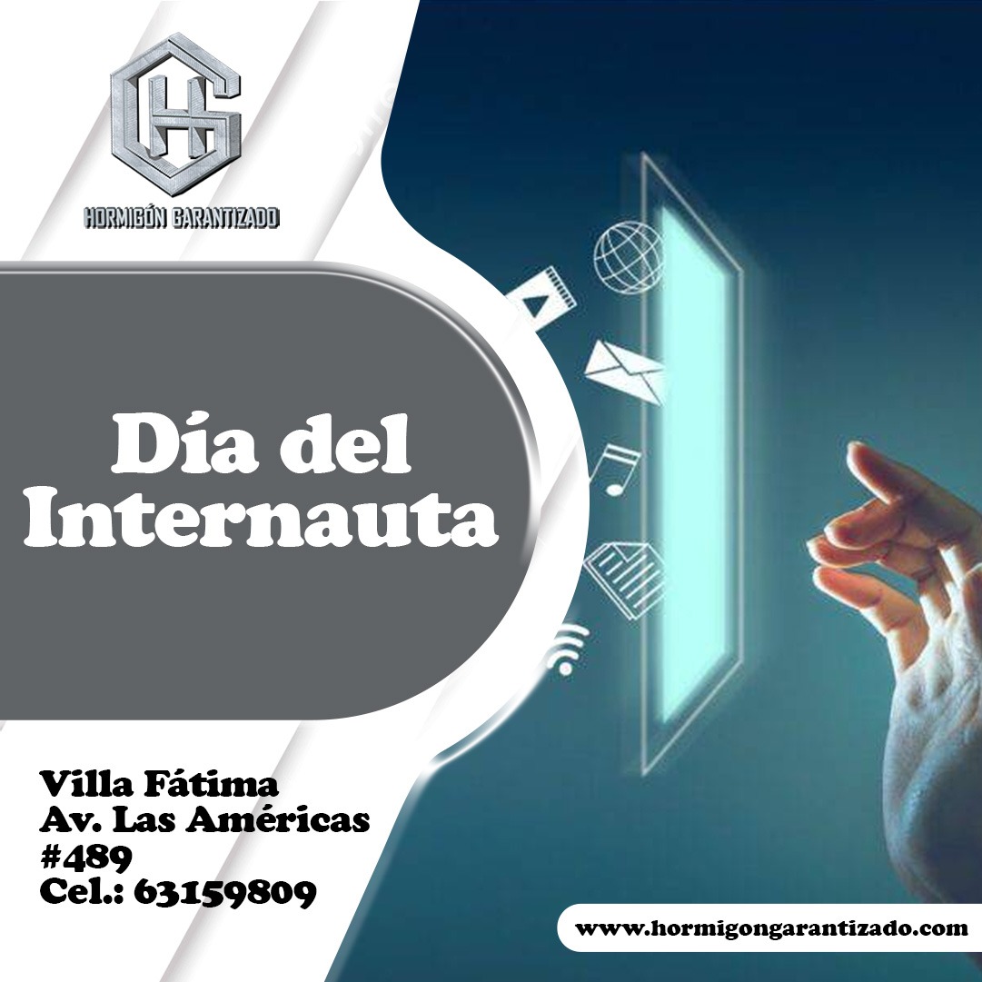 hormigonbol's tweet photo. Hoy celebramos el Día del Internauta, una fecha para reconocer el impacto de la tecnología en nuestras vidas. En #HormigonGarantizado, valoramos la conexión digital que impulsa la eficiencia y la calidad para una mayor precisión de nuestra producción. 
#DíaDelInternauta https://t.co/BF2RGkUHgZ