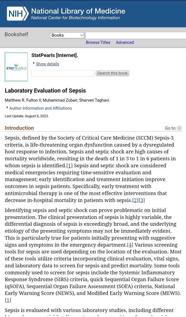 matt_fultonj's tweet photo. Laboratory Evaluation of Sepsis 

https://t.co/tc8BAysopk https://t.co/PSDbkrWoDs
