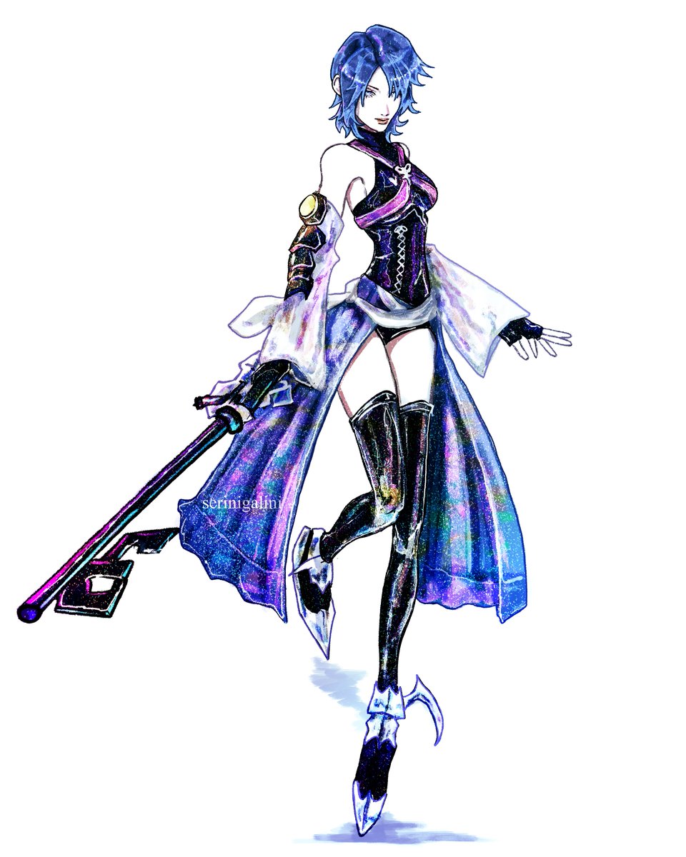serinigalini's tweet photo. Aqua #KingdomHearts https://t.co/eZASZlOrDd