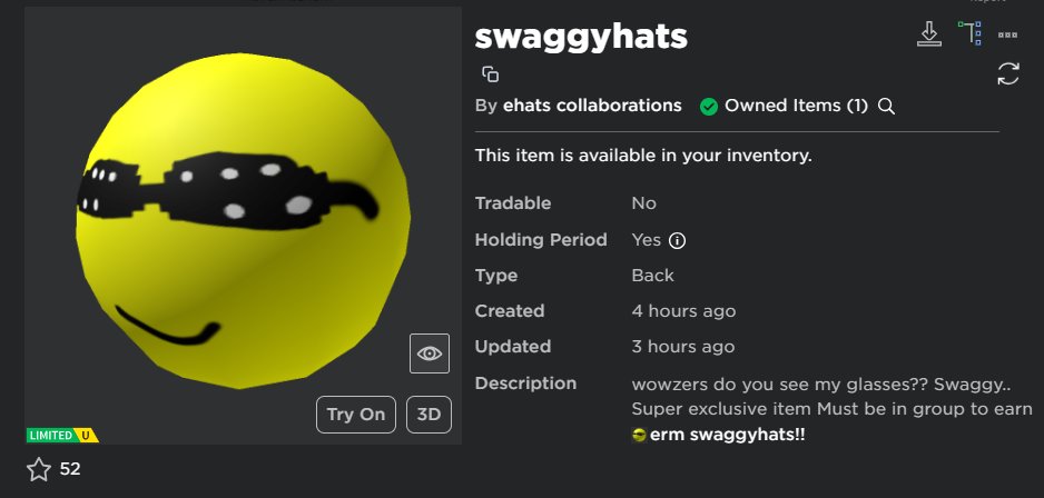 PurpleCorporat's tweet photo. I'll be giving away 3 swaggyhat UGC Limiteds to people who 

🔄Like + Retweet❤️
Follow @PurpleCorporat 
Join our discord! https://t.co/ScHwxp1JNj https://t.co/V2hAuVJaHb