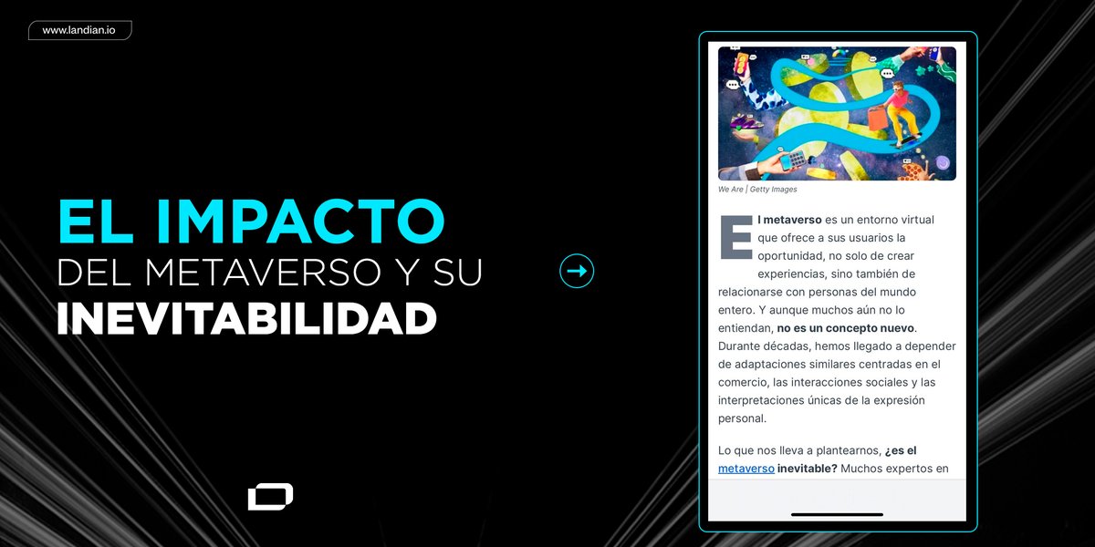 The impact of the metaverse and it’s inevitability. Learn more about this article by clicking on the following link 🔥👉
flipboard.com/@flipboardespa…