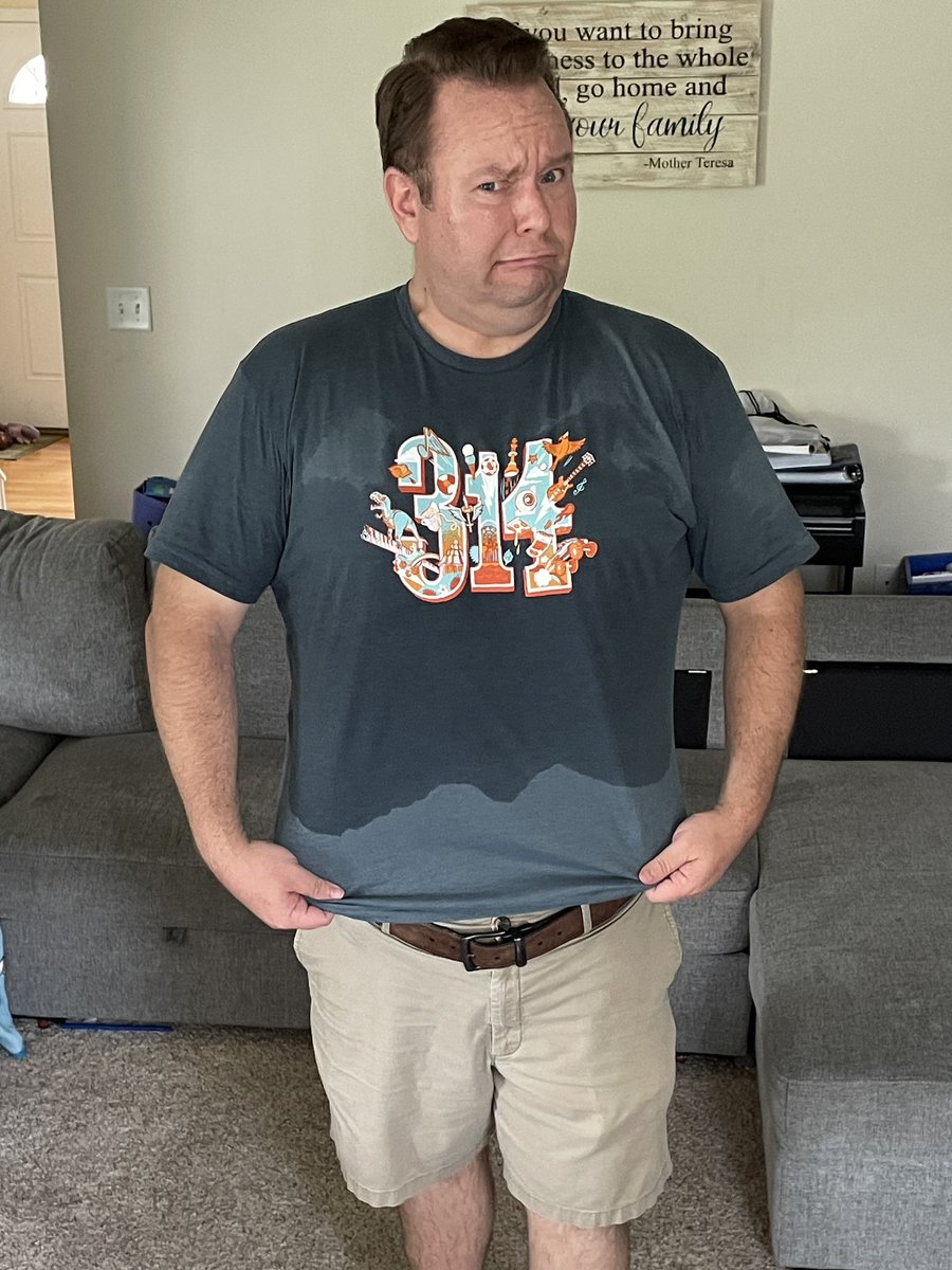 WeatherChambers's tweet image. Dude!  🥵 
All I did was spend about an hour programming a new garage door opener.  And most of that time was NOT in direct sunlight.
This is just… plain… disgusting!
#ExcessiveHeatWarning #stlwx
#FirstAlert4