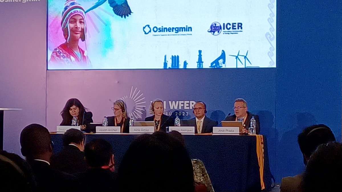 comisioncreg's tweet photo. En el Foro de Regulación de Energía, se discutió la importancia de la seguridad jurídica y la armonización regulatoria para la integración transfronteriza. ¿Cómo lograr armonizar normativas? #WFER #wferperu2023 https://t.co/IZvxTLsBCr