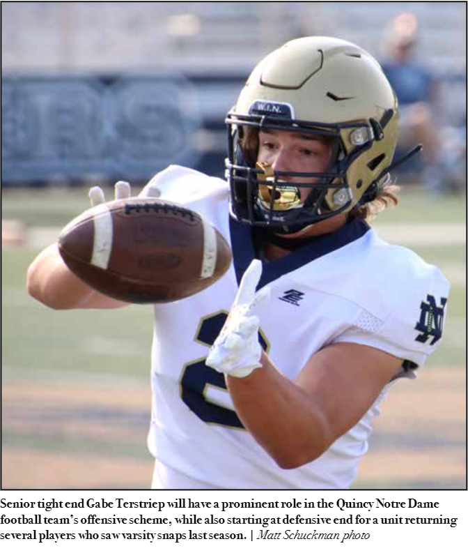 Gabe Terstriep (@gterstriep) on Twitter photo Great article on <a href="/MuddyRiverSport/">Muddy River Sports</a>. Thanks <a href="/SchuckSports/">Matt Schuckman</a>. Looking forward to our first game this Friday!
<a href="/JackCornell73/">Jack Cornell</a> <a href="/QNDFootball/">Quincy Notre Dame Football</a> Great article on <a href="/MuddyRiverSport/">Muddy River Sports</a>. Thanks <a href="/SchuckSports/">Matt Schuckman</a>. Looking forward to our first game this Friday!
<a href="/JackCornell73/">Jack Cornell</a> <a href="/QNDFootball/">Quincy Notre Dame Football</a>