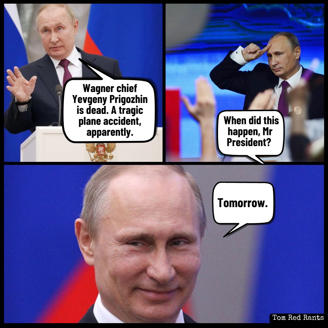 Shocked, I tell you. Shocked.
#putin #WagnerGroup #UkraineRussianWar #Russia